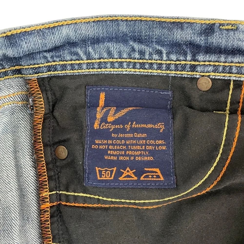 Citizens Of Humanity COH Ingrid #002 Stretch Low Waist Flair Jeans 26 - Picture 7 of 13